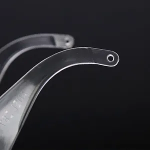 Lunettes de protection transparentes anti-vent, anti-sable, anti-choc, lunettes de sécurité pour le travail, en matériau PC transparent - Product Image 3
