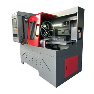 Wheel Repair Shop Alloy Wheel Rim CNC Lathe Machine Repair Machine With Laser Scanning