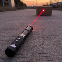 Nouvel allumeur laser portatif 240W, focalisation réglable, portée de 20 m, laser rouge de guidage, répulsif antiparasitaire, outil de dissuasion des animaux