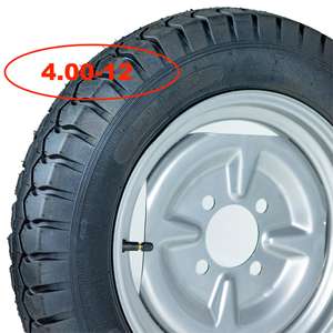 Kunden spezifisches elektrisches Dreirad Vorderrad 4.00-12 Qualität Verschleiß festes Gummi Farm Equipment Lenkrad für <span class=keywords><strong>Micro</strong></span> Pinne Reifen - Product Image 4