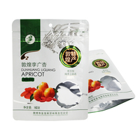 Sachet d'emballage en plastique à fermeture éclair imprimé en héliogravure, type stand-up, pour snacks, noix, pruneaux salés, lait