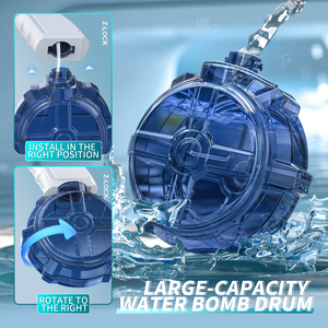 Pistolas de Agua Eléctricas Automáticas Mini Nuevas de Verano 2025 V2 para Niños, Potente Juguete de Juego de Piscina de Color Azul y Rosa, Pistola de Agua de Largo Alcance - Product Image 4