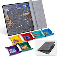 Tapis de jeu puzzle rectangulaire en feutre PET pour intérieur, conçu par des professionnels, adapté aux enfants, pliable, avec réglage de l'angle.