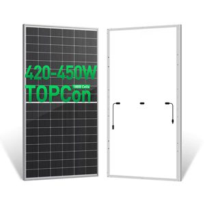 Panel solar tipo N de 450 vatios para techo, tipo de placa, techo de cochera, instalación completa de <span class=keywords><strong>paneles</strong></span> <span class=keywords><strong>solares</strong></span> <span class=keywords><strong>en</strong></span> <span class=keywords><strong>casa</strong></span> - Product Image 1