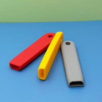 Manchon de protection en silicone pour poignées de casseroles et de poêles, idéal pour poêles à frire et planchas