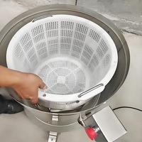 Machine de déshydratation centrifuge d'oignon de déshydrateur de nourriture de légumes de fruits électriques commerciaux