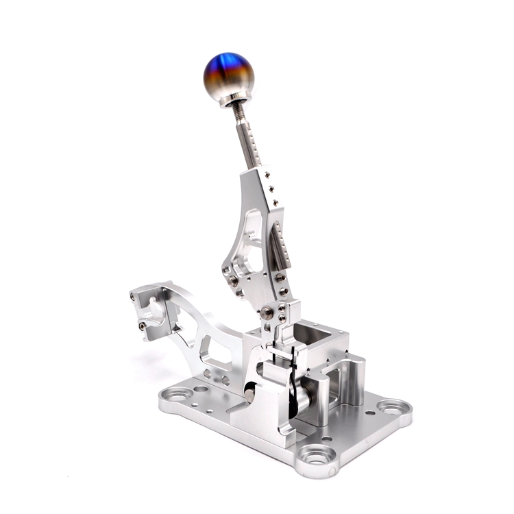 Механическая обработка с ЧПУ, автомобильный переключатель передач, алюминиевая заготовка, гоночный короткий переключатель передач