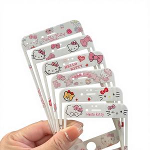 <span class=keywords><strong>Film</strong></span> de protection d'écran pour 5S, pour 6 Plus, verre trempé anti-poussière, design Hello Kitty, transparent - Product Image 1