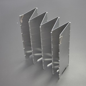 Plaque de concentration de chaleur pliable en alliage d'aluminium pour réchaud de camping, 12 pièces avec boîte - Product Image 4