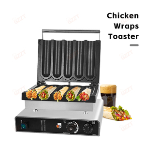 Envolturas <span class=keywords><strong>de</strong></span> <span class=keywords><strong>pollo</strong></span> eléctricas <span class=keywords><strong>de</strong></span> México, tostadora, barbacoa antiadherente, Burrito, panadero y máquina <span class=keywords><strong>de</strong></span> rollo <span class=keywords><strong>de</strong></span> calefacción, máquina para hacer gofres a La IT-CWT-5R - Product Image 2