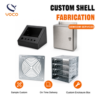 Fabrication sur mesure de tôles d'acier laminées à froid, découpe laser, pliage CNC, poinçonnage pour pièces de machines-outils CNC