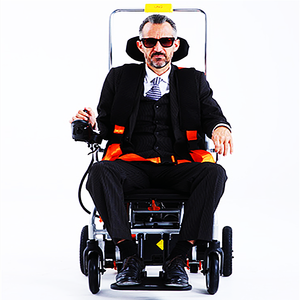 リハビリテーション療法用品障害者用高品質油圧トラック電動車椅子クライマー階段昇降車椅子 - Product Image 6