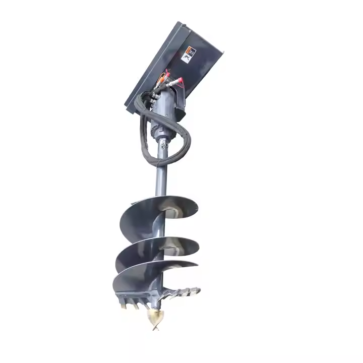 Chinese 0510 Earth Auger for All Brand Skid Steer Loader, Excavator with Factory Price