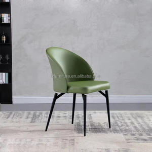 Chaises de salle à manger modernes de luxe, entièrement rembourrées, réglables et extensibles, en similicuir écologique durable, offrant un confort exceptionnel, meubles pour la maison - Product Image 5
