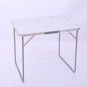 Mesa Plegable Pequeña de Hierro, Compacta, Portátil y Ligera para Acampar al Aire Libre, Mesa de Picnic para Muebles de Exterior - Product Image 3