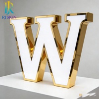 Letrero Personalizado con Letras 3D Iluminadas por LED, Resistente al Agua, para Exteriores, para Boutique, Tienda Minorista, Publicidad, Letrero con Nombre