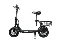 Elektrikli Scooter yetişkin katlanabilir su geçirmez 500W Motor için küçük 30-40km aralığı 150kg kapasite Commuting teslimat e-scooter