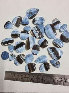 Ópalo Azul Natural en Forma de Cabujón, Mezcla de Formas, 10000 Ct, Gema Suelta para Joyería y Colgantes - Product Image 2