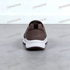 Zapatos Sin Cordones para Hombre, Diseño Sólido para Primavera, Forro de Algodón Cómodo, Diseño Antideslizante y Resistente al Desgaste, Parte Superior de Tela Duradera - Product Image 4