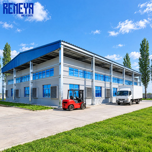 Taller Prefabricado de Estructura de Acero Ligero, Almacén, Edificio Industrial con Pared de Panel Sándwich Metálico - Product Image 2