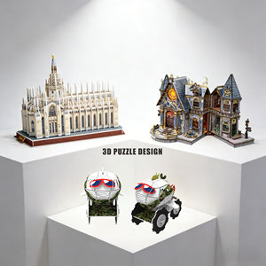 ผู้ผลิตชุดงานฝีมือของเล่นการ์ตูน NOSTO DIY รับผลิตตามสั่ง (OEM) ของเล่นเสริมพัฒนาการ STEM แบบทำมือ ตุ๊กตาสัตว์มาสคอต ของเล่นกระดาษ 3 มิติ ตัวต่อรูปทรงโคมไฟและนาฬิกา - Product Image 1