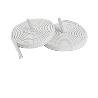 Lacets plats en polyester tressé pour chaussures de sport, lacets de remplacement pour baskets