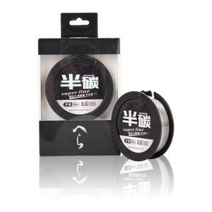 Línea de Pesca Super Line de Media Fibra de Carbono, 50m, 0.6mm, Alta Resistencia al Desgaste, para Pesca en Playa y Océano - Product Image 5