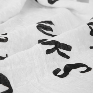 Tre Bé Chăn Tùy Chỉnh Cột Mốc Muslin Phim Hoạt Hình Quilt In Trắng Bé Bộ Đồ Giường Chăn Swaddle - Product Image 6