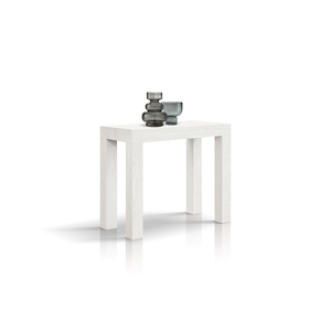 Virginia Console <b>Table</b> <b>White</b> Ash Melamine Finished Internal Use - Product Image 1