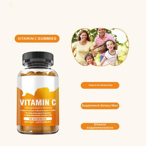 OEM Private Label Vitamin C Nahrungs ergänzungs mittel Hautpflege für Erwachsene und Energie unterstützung Haut aufhellende weiche Gummis - Product Image 2
