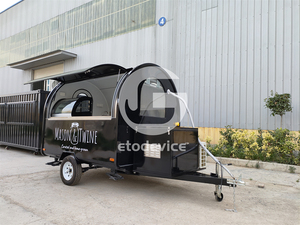 Fast Food Cart for Baking Equipment Mobile Ice Cream Cart Customized Street Food Trailer Mini Cart With USA Standard - Product Image 3