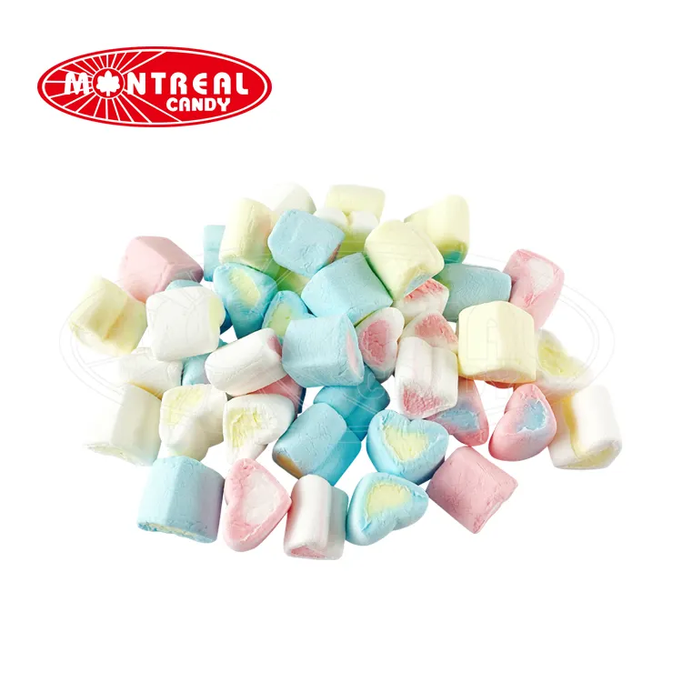 Fruity yummy cotton candy mini marshmallows