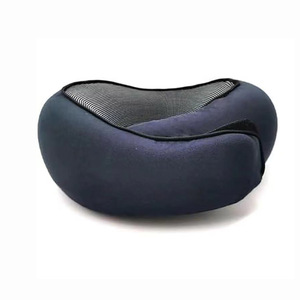 Adjustable Soft Memory Foam Ergonomic Airplane U-Shape <strong>Travel</strong> <strong>Pillow</strong> Portable Cervical Relax with Massage Feature - Product Image 4