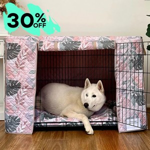 Sang Trọng Thân Thiện Với Môi Oxford Pet Crate Bìa Hiện Đại Có Thể Gập Lại Thiết Kế Cho Mèo Chó Động Vật Nhỏ Rắn Mùa Hè Ấm Áp Phong Cách - Product Image 2
