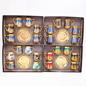 Ensemble de 6 tasses à café <span class=keywords><strong>Expresso</strong></span> européen turc, ensemble de 6 tasses à café pour cadeau professionnel promotionnel - Product Image 5