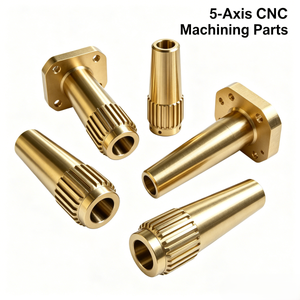 Precision Custom CNC Machined Brass Oxidation-resistant Drill Chuck Broaching Rust-proof for Long-term Use Humid Environments - Product Image 2