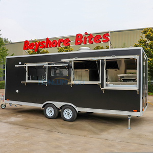 पूर्ण रसोई पिज्जा आइसक्रीम के साथ होनलू फूड ट्रक, शौचालय के साथ शौचालय के साथ - Product Image 2