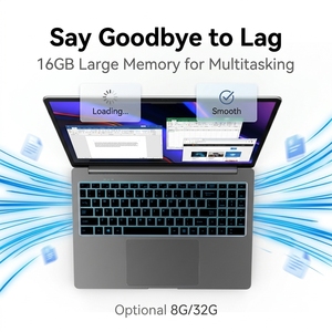 Ordinateur portable professionnel en métal de forme A de 15,6 pouces, OEM/ODM d'usine, avec processeur AMD Ryzen 5 <span class=keywords><strong>5500u</strong></span> et fonction de déverrouillage par empreinte digitale - Product Image 2