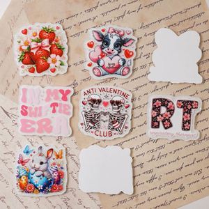 Accessoires de bijouterie : Patchs acryliques personnalisés scintillants de 4/5/6/7/13 cm, Shakers acryliques Flash et Perles Focus pour le marché américain - Product Image 3