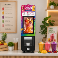 Industriële smoothie-automaat, volautomatisch, voor één beker, verse fruit- en milkshakemaker met OEM-mogelijkheden