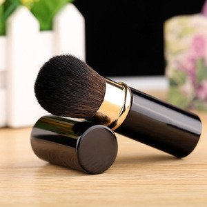 <span class=keywords><strong>Brocha</strong></span> de Maquillaje de Viaje Multifuncional, Retráctil, de Pelo Sintético, con Mango de Metal, Nueva <span class=keywords><strong>Brocha</strong></span> <span class=keywords><strong>para</strong></span> Polvos Sueltos y Colorete, Herramienta Facial - Product Image 4