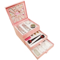 Boîtes cadeaux en carton rigide écologiques personnalisées en gros pour parfums, soins de la peau, sérums, emballages cosmétiques, ensemble de 3 couches, fabrication artisanale personnalisée