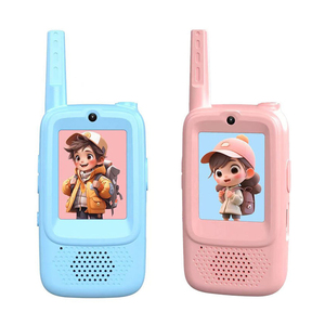 Educational Video <b>Walkie</b> <b>Talkie</b> Toy Two Way <b>Radio</b> Interactive Communication Device for Kids Outdoor Adventure Indoor Play Gift - Product Image 1