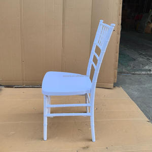 Hot Sell <span class=keywords><strong>prix</strong></span> bon marché démonter la chaise Chiavari en résine blanche pour les événements de fêtes en plein air - Product Image 3