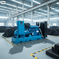 Générateur Diesel Silencieux de Type Ouvert Prix Usine OEM 600KW 725KVA 650KW Unité de Puissance Moteur Super Silencieuse Marque Weichai