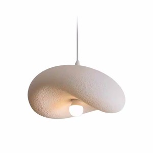 Luminaires suspendus Wabi Sabi pour îlot de cuisine <span class=keywords><strong>blanc</strong></span> japonais, lustre moderne pour salle à manger, salon, luminaires nordiques - Product Image 6