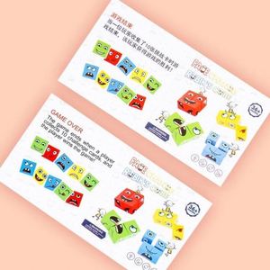 Boys Girls Toys Face Expression Changing <b>Puzzle</b> Magic Blocks Cube Game With Bell Hourglass - Product Image 4