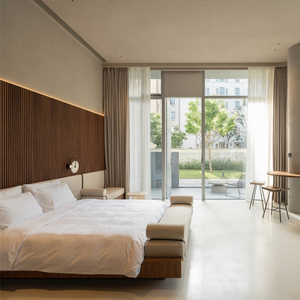 Meubles de chambre d'hôtel modernes de luxe en bois massif anti-corrosion pour usage hôtelier en milieu tropical à haute humidité - Product Image 5