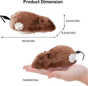 Jouet interactif pour chat en forme de souris réaliste, pour chatons, activité intérieure, chasse et divertissement quotidien - Product Image 5