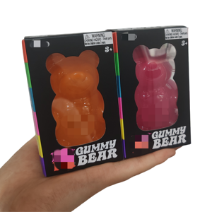 New High Quality Needoh <b>Gummy</b> <b>Bear</b> Squishy Fidget Toy Stress Relief Sensory Toy Wholesale - Product Image 5